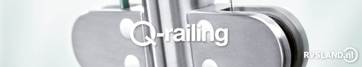 Q railing Glasklemmen Q railing Glasklemmen